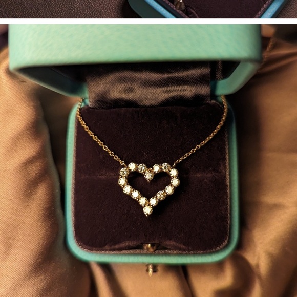 Tiffany & co Diamond heart necklace - Picture 7 of 8